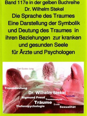 cover image of Die Sprache des Traumes – Symbolik und Deutung des Traumes